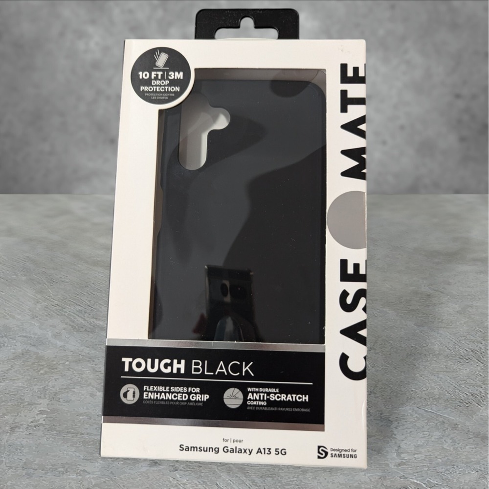 Case-Mate Though Black For Samsung Galaxy A13 5G See Full Description T9